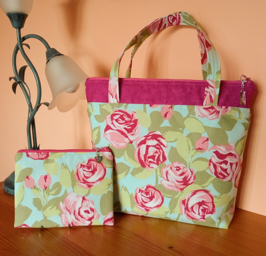 Roses Handbag set 271LF