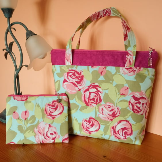 Roses Handbag set 218HF