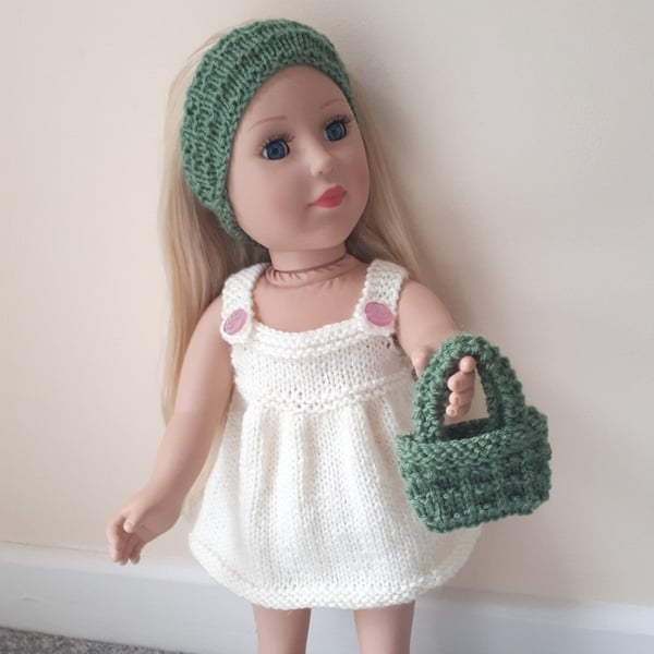 KNITTING PATTERN PDF Cypress Bag for Doll