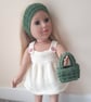 KNITTING PATTERN PDF Cypress Bag for Doll - Image 1