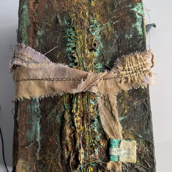 Verdigris grunge junk journal 