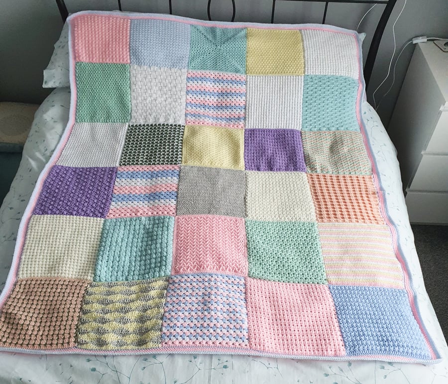 Blanket patchwork cheap