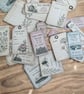 Junk Journal Vintage Botanical Ephemera Pack. 30 Hand Cut Ephemera. - Image 7