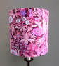 Pretty PINK floral Italian Garden Retro Vintage fabric Lampshade
