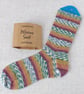 Hand knitted socks, merino wool socks, size 4-6 - Image 7