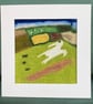 White horse picture. - Image 2