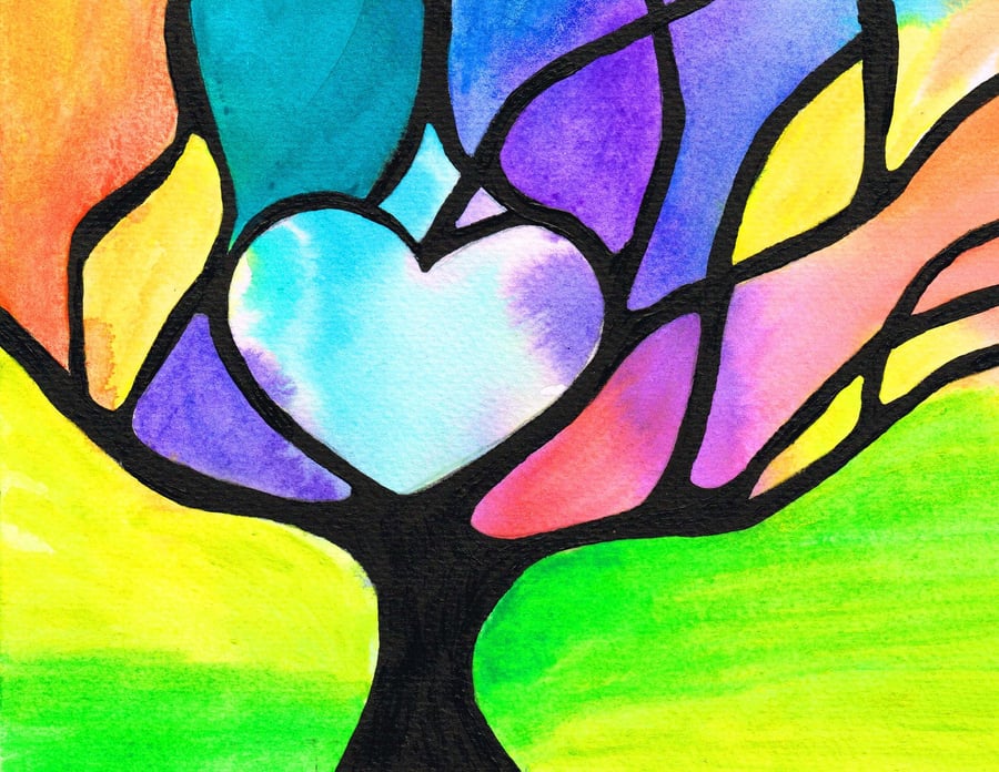 Trees of Light Art