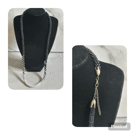 Long Kumihimo braided Beaded Necklace 