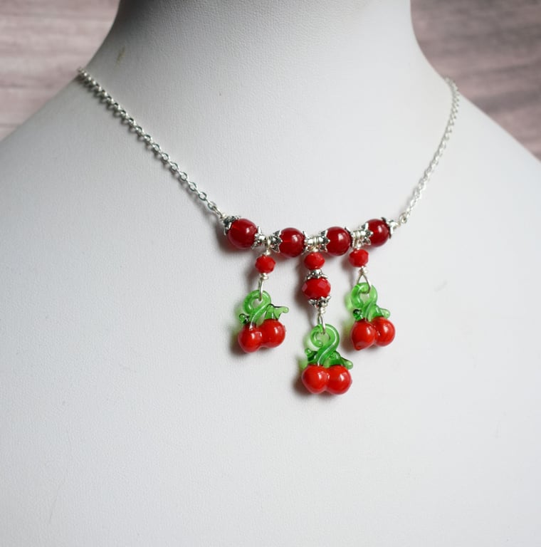 Cherry Necklace
