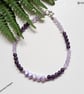 Designer Amethyst & Freshwater Culture Pearl Bracelet 9" inches Large Size - Image 8
