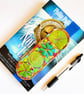 Elasticated Page Holder Bookmark with Pen  - Image 3