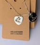 Fine Silver BE KIND OF A C U NEXT TUESDAY Pendant - Image 5