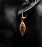 Copper handmade drop earrings , boho  copper jewellery - Image 2