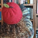 Apple Hat Knitted Handmade Accessories Fruit