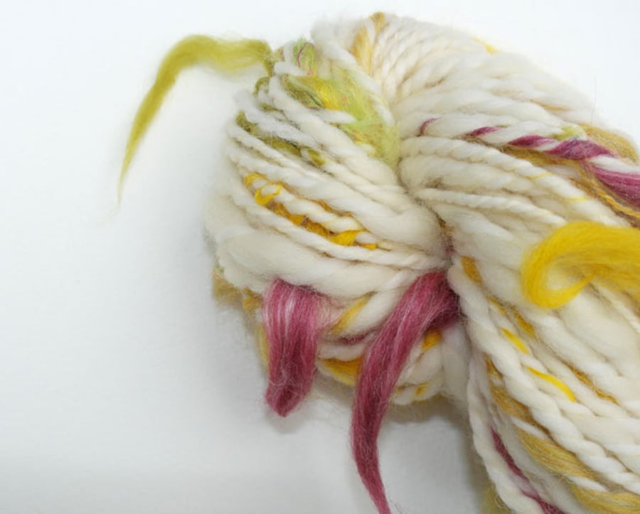 Art Yarn with Whispy Tassels