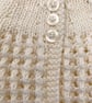 Lacy patterned matinee cardigan - Image 6