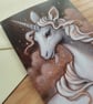 (Test Run) Unicorn II Blank Greeting Card - Image 2