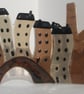 Glass Pennine Houses Sculpture - Image 2