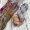 Hand dyed sock yarn 4ply Merino Nylon 100g Watermeadow 