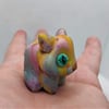 Small Feline Totem Companion Animal Rainbow