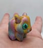 Small Feline Totem Companion Animal Rainbow