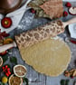 Autumn Leaves Embossing Rolling Pin