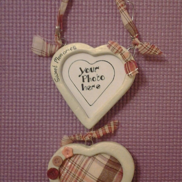 Sweet Memories For Life Heart  Hanging Decoration