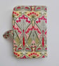 Sewing needle case with Liberty lawn Ianthe and reclaimed embroidery  - Image 4