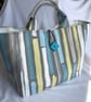 Handmade Fabric Lunch Bag - Image 5