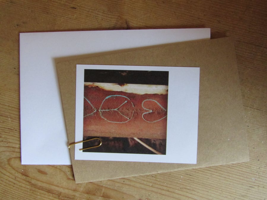 “Polaroid” style photo card: Manchester