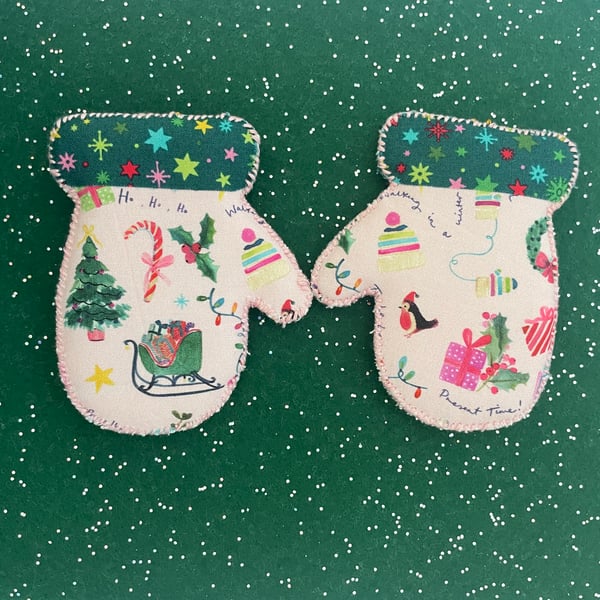 Mitten Christmas Tree Decorations