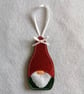 722. Gnome Christmas tree hanging ornament. - Image 1