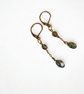 Gold & Green Crystal Drops - Image 5