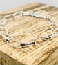 Silver Paperclip Bracelet & Heart - Image 5