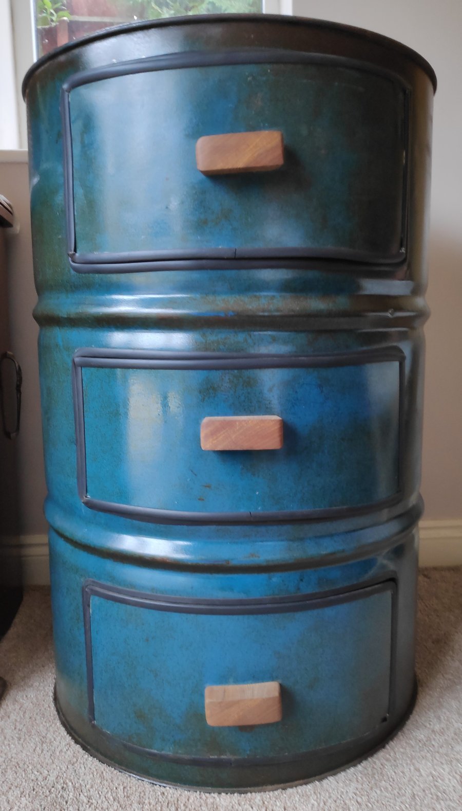 Oil Barrel Chest of Drawers - Reclaimed Industrial Furniture