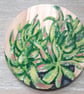 "My House Plants" handpainted wooden coasters, set of 4 with holder - Image 5