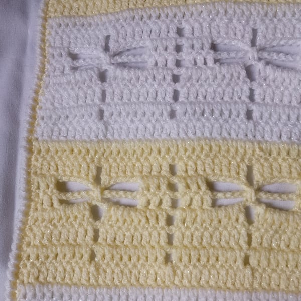 Dragonfly Baby Pram Blanket 