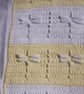 Dragonfly Baby Pram Blanket 