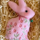 Embroidered Easter Bunny