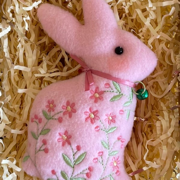 Embroidered Easter Bunny