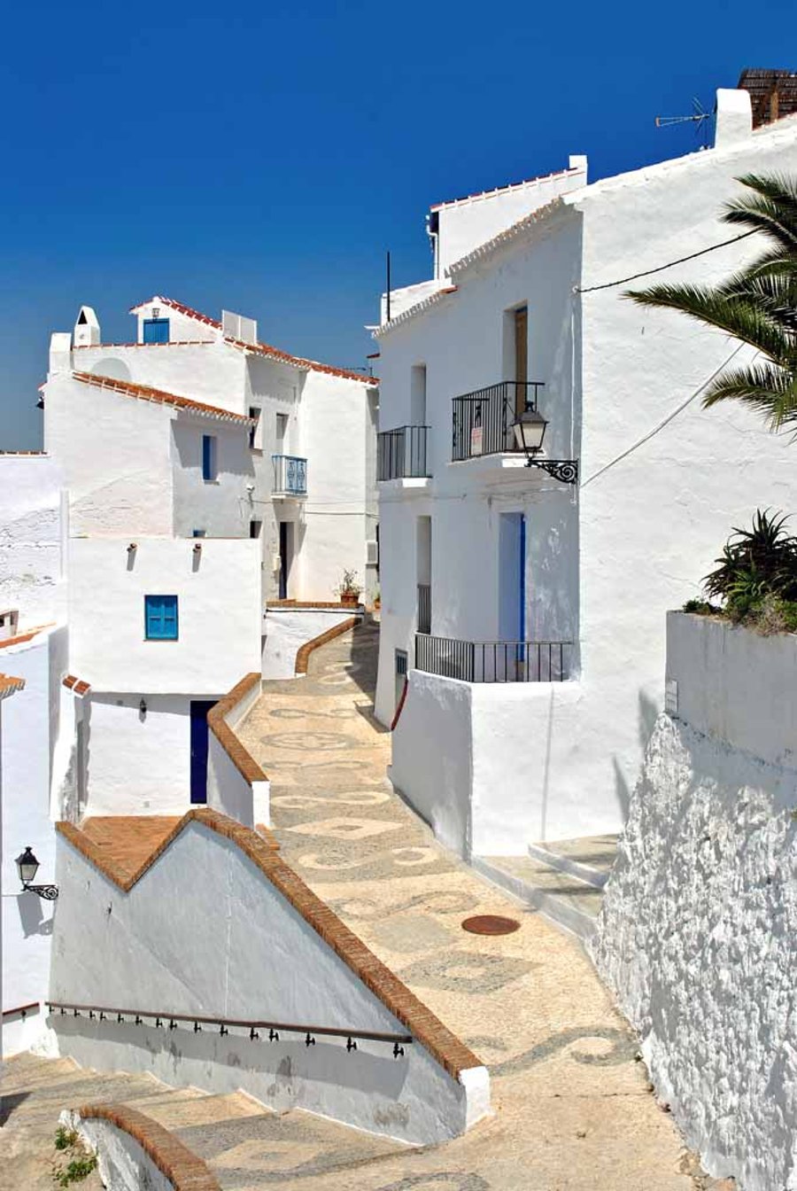 Frigiliana Andalusia Costa Del Sol Spain 12"x18" Print