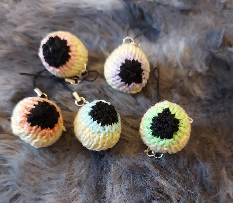 Image of Hallowe'en Eye Ball Charms