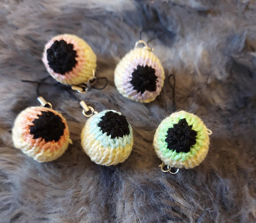 Hallowe'en Eye Ball Charms