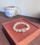 White Moonstone & White Phantom Quartz Bracelet - Image 8