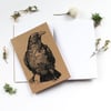 A6 Raven Pocket Notebook with Lined or Plain Pages Gothic Bird Notebook