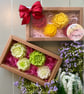 Personalized Handmade Carnation Soap Flower Gift Set - Gift for Any Occasion