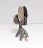 Dreamy Donkey - Wool Felt Sculpture - Image 2