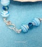 Picasso Glass Beaded Bracelet - Image 2