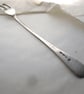 Old as fork fork, hand stamped antique pickle server - Image 3