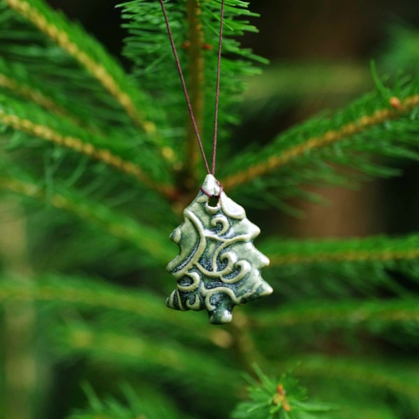 Small Christmas Green Tree - Decorations